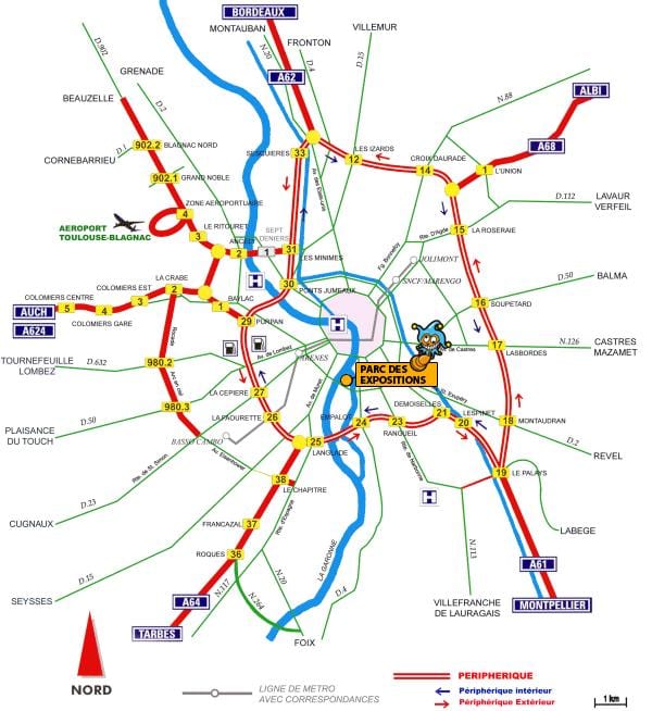 зураг Toulouse хурдны зам