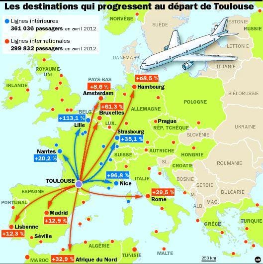 зураг Toulouse чиглэлд нисэх онгоцны буудал